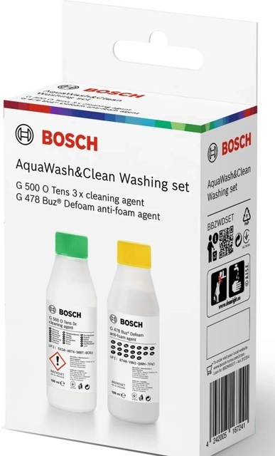 Набор средств BBZWDSET AquaWash&Clean для моющего пылесоса Bosch 00312354 – аксессуары для пылесосов Bosch