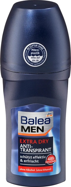 Роликовий дезодорант чоловічий Balea Extra Dry 50мол