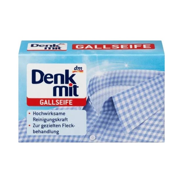 Мыло для выведения пятен Denkmit 100 g – бытовая химия мыло, сервертки, универсальные средства Denkmit