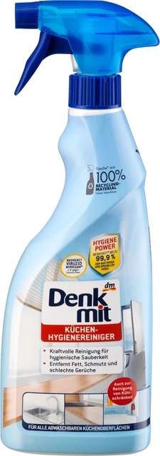 Чистящее средство для кухни и холодильника Denkmit, 750 мл – бытовая химия мыло, сервертки, универсальные средства Denkmit