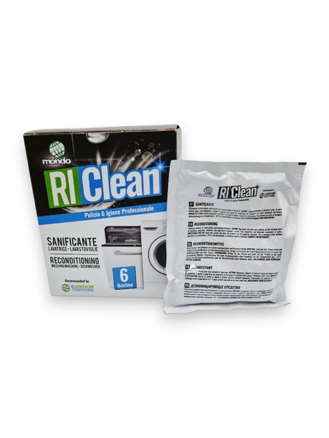 Средство (порошок) для удаления накипи RiClean SANIFICANTE 3 в 1 - 6 пакетиков, 300 г – бытовая химия для стиральных машин RiClean