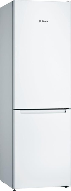 Холодильник Bosch з нижн. мороз., 186x60x66, xолод.відд.-215л, мороз.відд.-87л, 2дв., А++, NF, білий