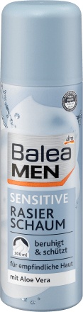 Пена для бритья Balea Men Sensitive, 300 мл 4058172925658