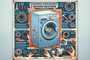 DIY Руководство: как самостоятельно заменить подшипники в стиральной машине