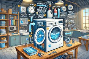 Принцип роботи пральної машини: основні етапи та діагностика несправностей