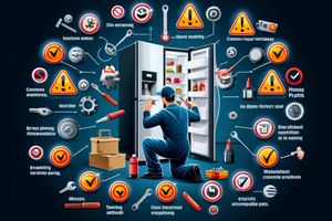 Як уникнути поширених помилок при ремонті холодильників: повний посібник