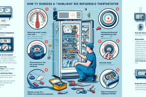 Как определить и устранить неисправность термостата в холодильнике