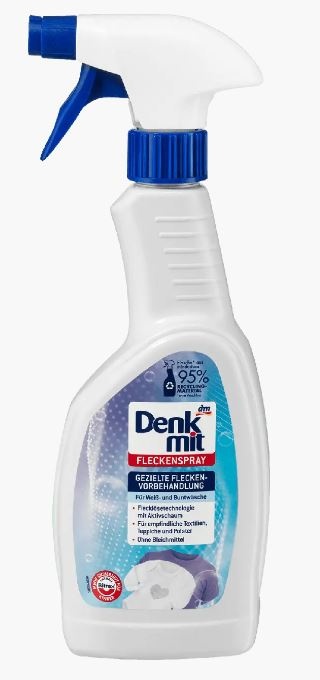 Засоби для виведення плям Denkmit Fleckenspray, 500ml - побутова хімія мило, сервертки, універсальні засобиDenkmit