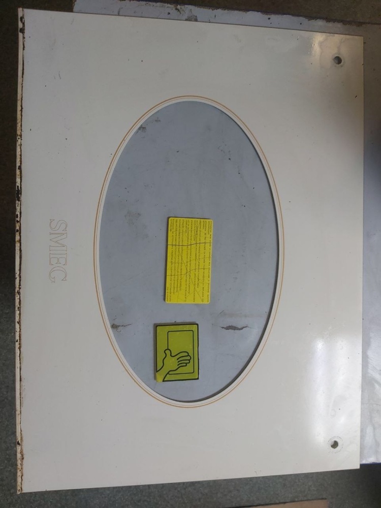 Стекло (внутреннее) двери для духовки Smeg Б/У - запчасти для плит и духовок SMEG