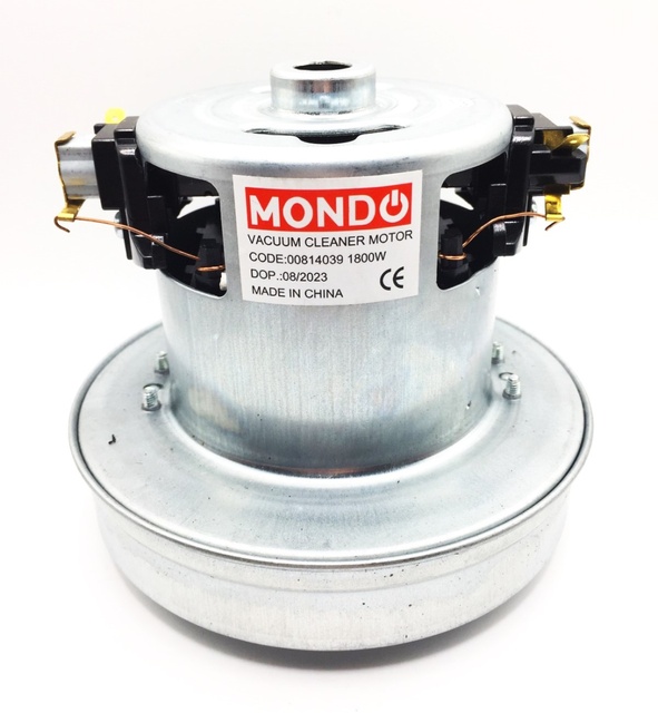 Двигатель (мотор) для пылесоса 1800W (H=117, D=130) MONDO - запчасти к пылесосу Mondo