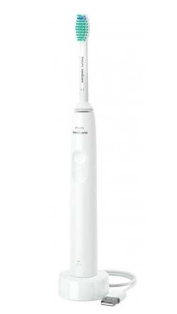 Щітка зубна електр. Philips, Sonicare 2100 Series, 31т. колив/хв, насадок-1, білий