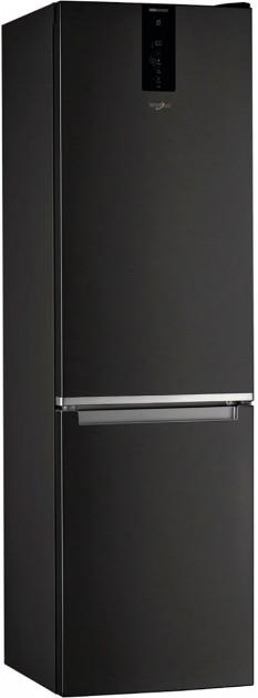 Холодильник Whirlpool з нижн. мороз., 201x59.5х66.3, холод.відд.-251л, мороз.відд.-97л, 2дв., А+++, NF, інв., дисплей, зона нульова, чорний