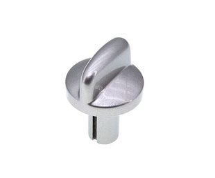 Ручка для газової плити Ardo 326158500 (сіра із довжиною ніжкою на конфорку) - запчастини до пліт та духовок ARDO