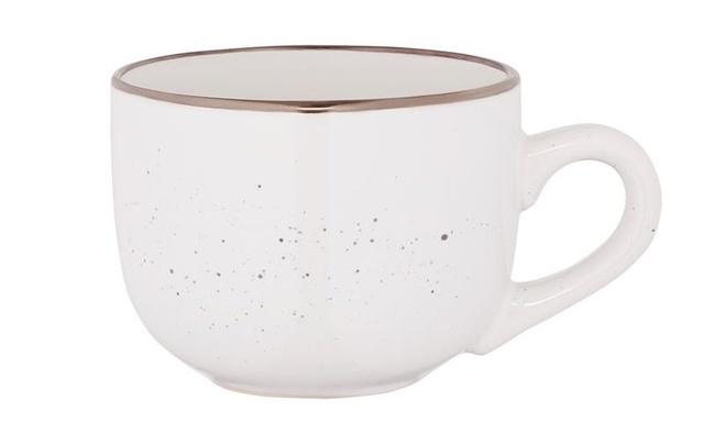 Чашка Ardesto Bagheria Bright white, 480мл, кераміка, білий