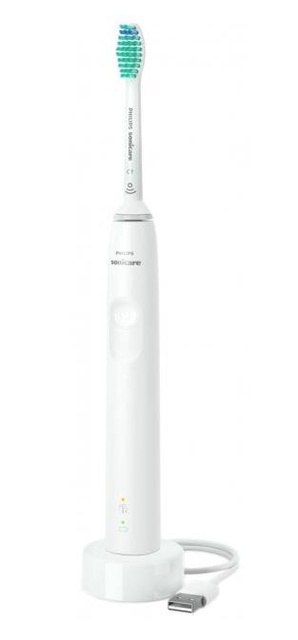 Щітка зубна електр. Philips, Sonicare 3100 Series, 31т. колив/хв, насадок-1, білий