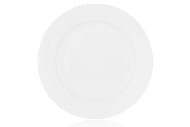 Блюдо Ardesto Prato, 30.5см, порцеляна, кругла, білий