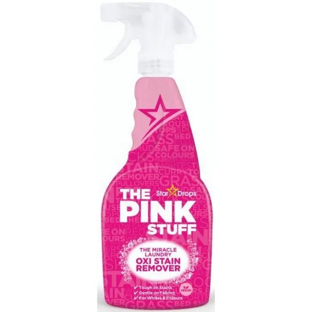 Засіб для видалення плям Pink Stuff спрей 500 мл - побутова хімія мило, сервертки, універсальні засобиPink Stuff