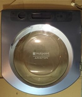 Дверь стриальной машины Ariston Hotpoint Aqualtis Б/У