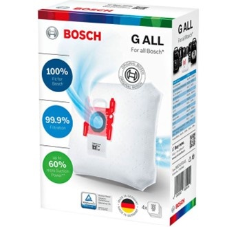 Мешок пылесоса Bosch 4 шт 17000940 - запчастини до пилососа Bosch