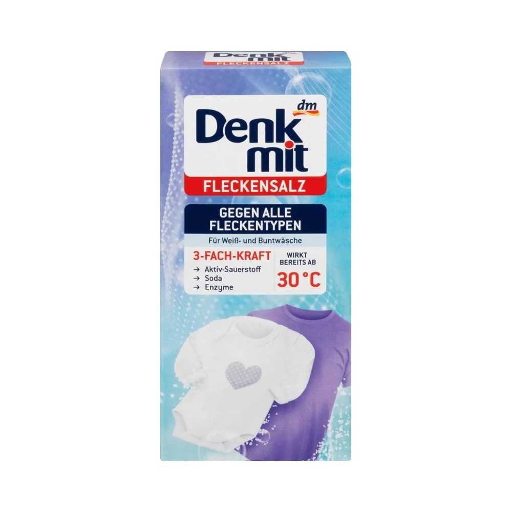 Пятновыводитель Denkmit mit 3-Fach-Kraft, 500 гр. 4010355487186, 500 г – бытовая химия для стиральных машин Denkmit