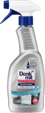 Средство для очистки пластика Denkmit 500 мл – бытовая химия мыло, сервертки, универсальные средства Denkmit
