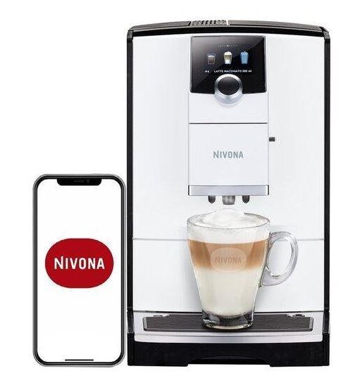 Кавомашина NIVONA CafeRomatica 2.2л, зерно + мелена, автомат.капучинатор, авторецептів - 7, сріблястий