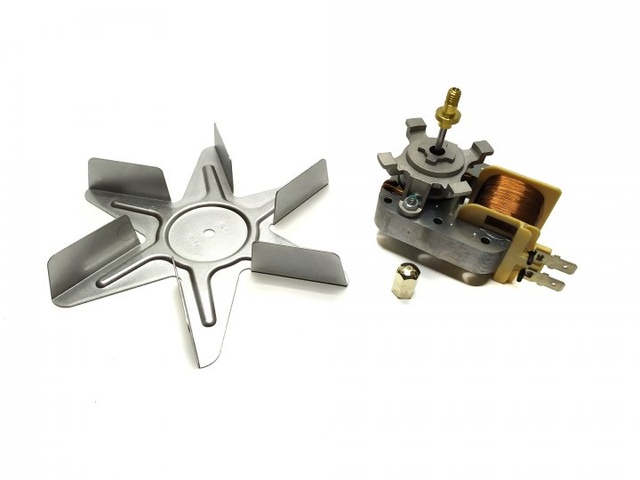 Двигун конвекції для духовки Whirlpool 481010781691 - запчастини до пліт та духовок Whirlpool