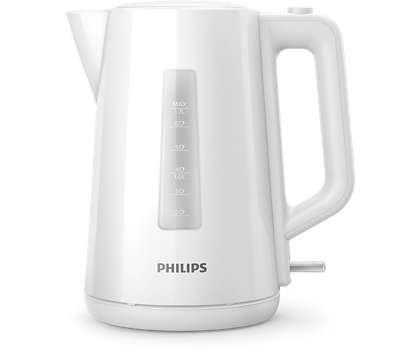 Електрочайник Philips Series 3000 1.7л, пластик, білий