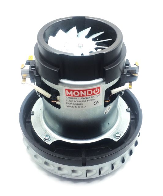Двигатель (мотор) для пылесоса 1400W (H=137.5 D=139.5) MONDO - запчасти к пылесосу Mondo