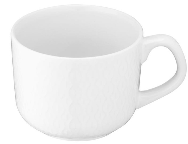 Чашка Ardesto Jumbo, 750мл, кераміка, білий