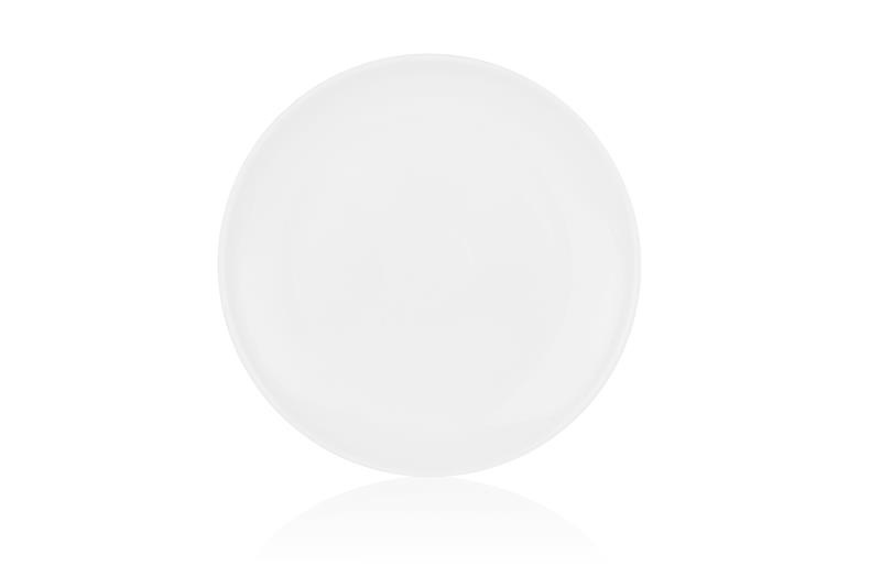 Тарілка пиріжкова Ardesto Imola, 16см, порцеляна, білий