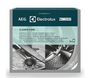 Средство (порошок) для удаления накипи Electrolux 3 в 1 &ndash; 12 пакетиков 9029792745, 600 г