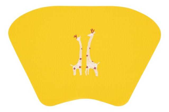 Килимок сервірувальний дитячий Ardesto, 30х45см, ПВХ, жовтий