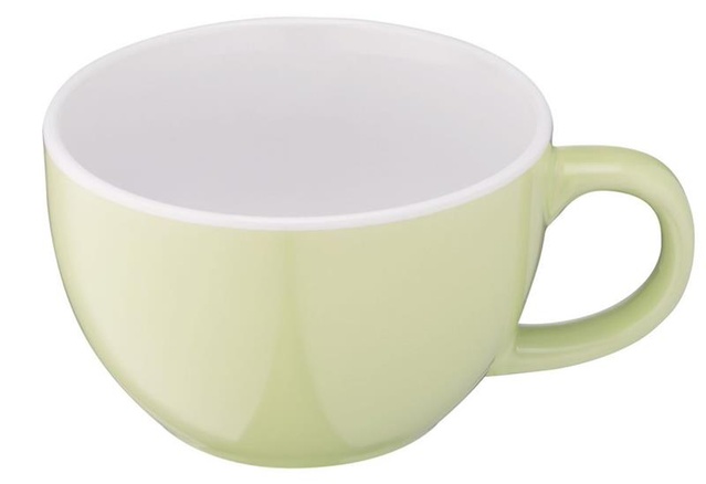 Чашка Ardesto Merino, 480мл, кераміка, зелений світлий