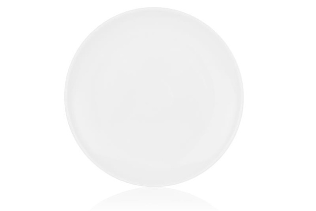 Тарілка обідня Ardesto Imola, 26см, порцеляна, білий