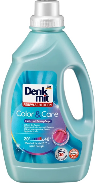 Гель для прання кольорових тканин Denkмit 1.5 л
