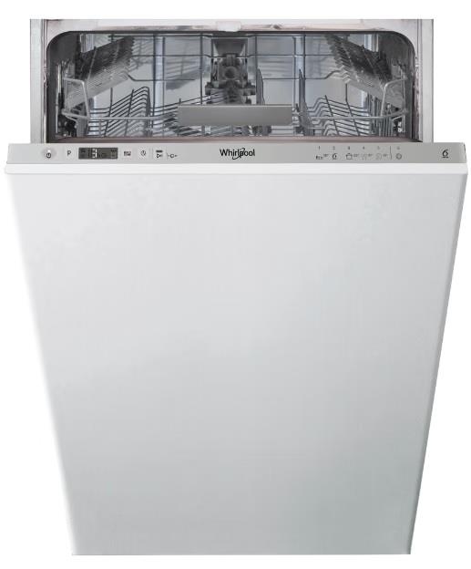 Посудомийна машина Whirlpool вбудована, 10компл., A+, 45см, дисплей, білий