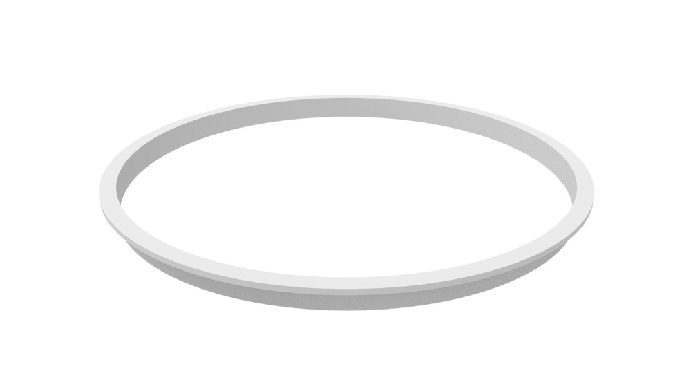 Уплотнительное кольцо конфорки для газовой варочной панели Bosch 10000507 белое большое - запчасти для плит и духовок Bosch