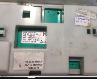 Модуль керування для пральної машини Bosch Б/В - запчастини до пліт та духовок Bosch