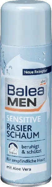 Пена для бритья Balea Men Sensitive, 300 мл 4058172925658