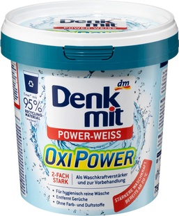 Порошок-засіб для виведення плям Denkmit Oxi Power White, 750 г
