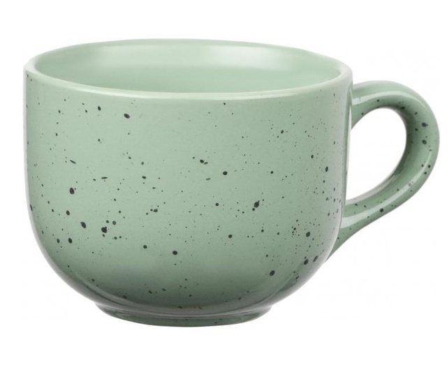Чашка Ardesto Bagheria Pastel green, 480мл, кераміка, зелений