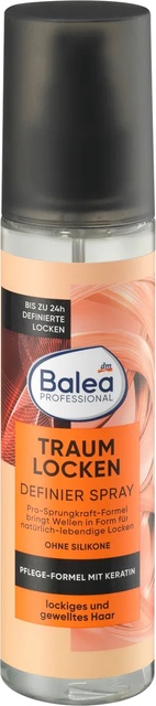 Професійний спрей для кучерявого та хвилястого волосся Balea Professional Locken, 150 мл