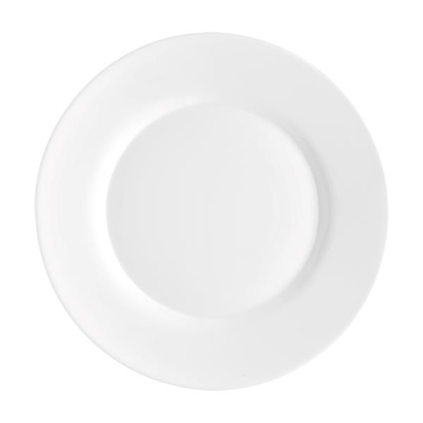 Тарілка обідня Bormioli Rocco Toledo, d25см, опалове скло, білий