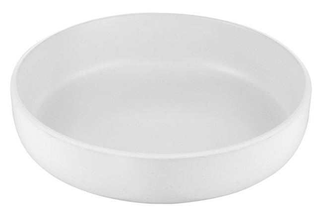 Тарілка супова Ardesto Trento, 21.5см, кераміка, білий