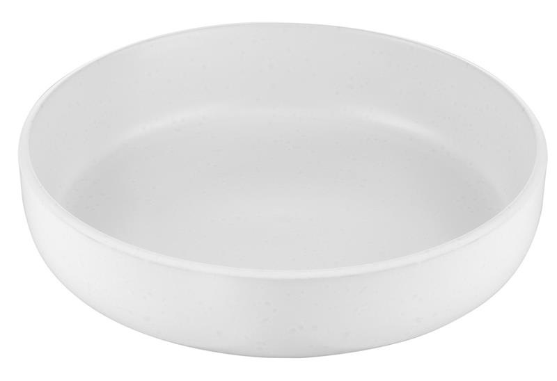 Тарілка супова Ardesto Trento, 21.5см, кераміка, білий