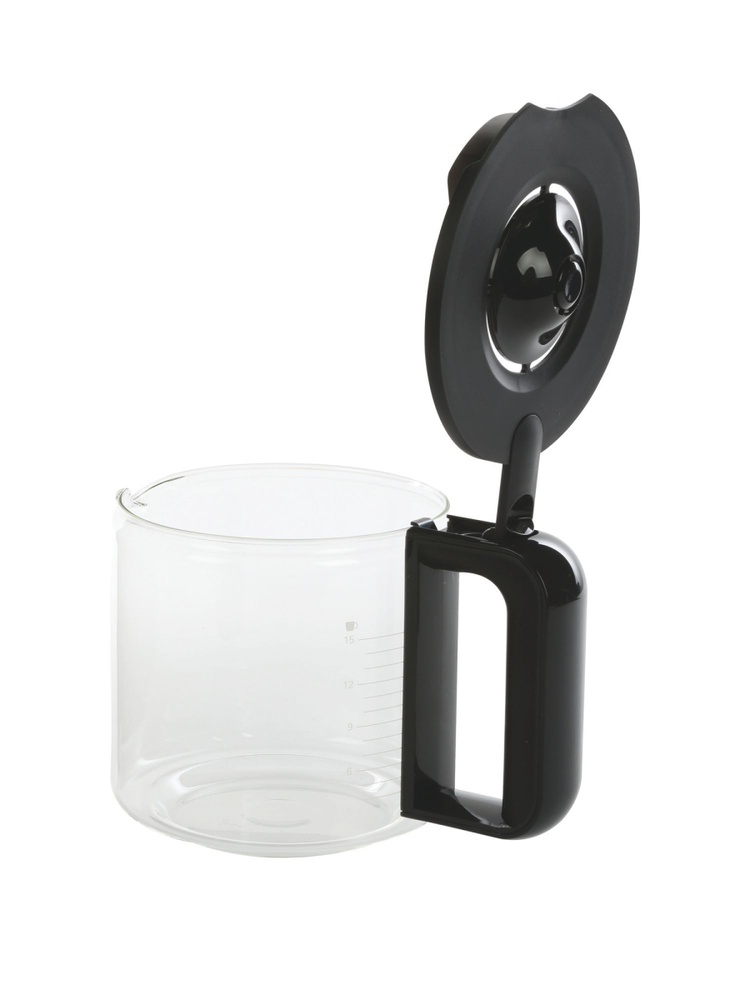 Колба с крышкой для кофеварки Bosch 11008061 стеклянная колба для кофемашин бош - запчасти для кофеварок и кофемашин Bosch