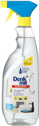 Миючий засіб від нальоту для ванної кімнати Denkmit, 1 л 4058172585906 - побутова хімія для авто Denkmit
