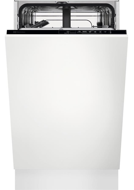 Посудомийна машина Electrolux вбудована, 9компл., A+, 45см, інвертор, чорний
