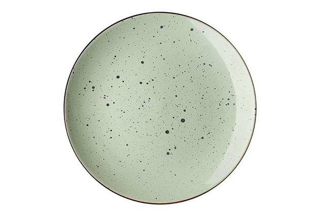 Тарілка обідня Ardesto Bagheria Pastel green, 26см, кераміка, зелений